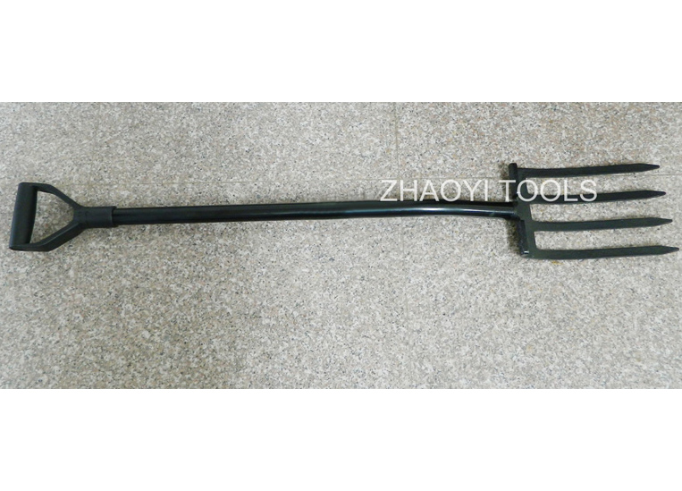1056028 steel handle pitchfork forging fork