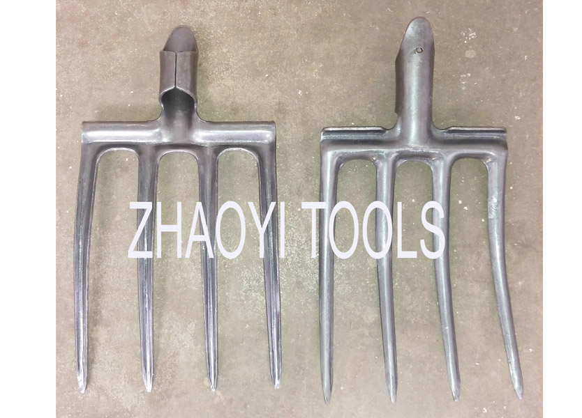 10031041 New type arrises tines one piece digging garden forks